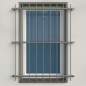 Preview: Fenstergitter aus Edelstahl Rundrohr ø 26,9 mm / Höhe 900 - 1600 mm / 3 Gurte Preview: Fenstergitter aus Edelstahl Rundrohr ø 26,9 mm / Höhe 900 - 1600 mm / 3 Gurte